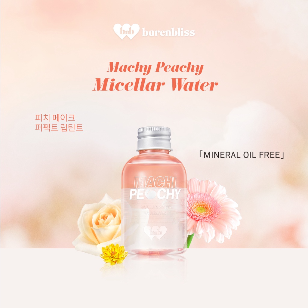 BNB BARENBLISS Machi Peachy Micellar Water