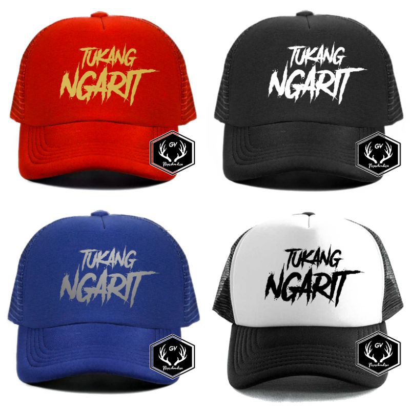 Topi Tukang Ngarit - Topi Trucker Tukang Ngarit