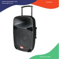 Speaker Baretone 15 Inchi / Speaker Meeting / Speaker Portable Plus 2 Microphone Kota Padang