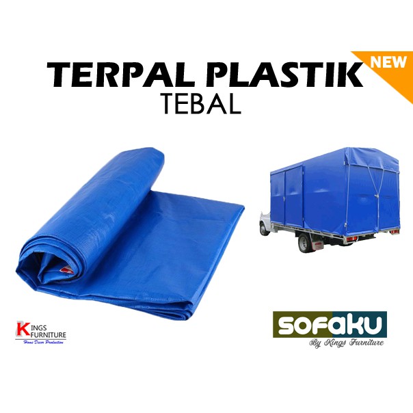 Terpal Plastik Tebal - Terpal Tenda Warung - Terpal Gerobak Pick Up
