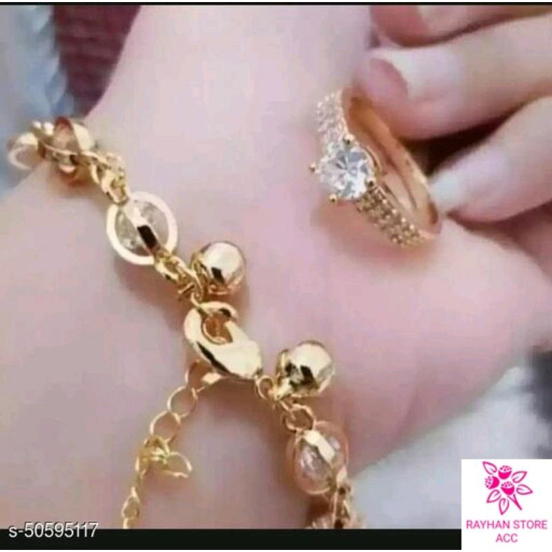 GELANG TANGAN WANITA XUPING FREE CINCIN ANEKA BENTUK DAN MOTIF