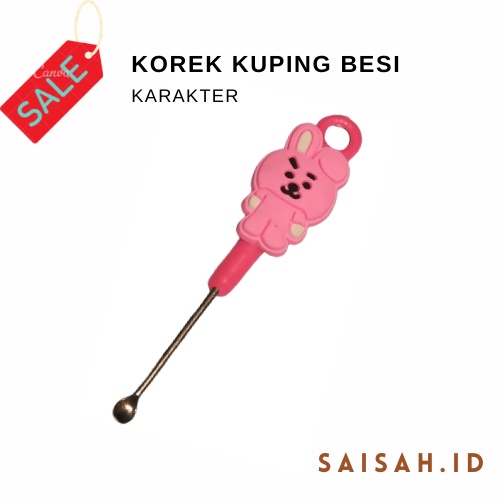 Korek kuping besi karakter / Korek kuping besi karakter / Korek kuping BT21 / Korek kuping BTS