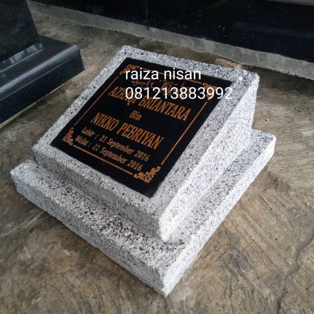 Batu nisan murah 20x20  Shopee Indonesia