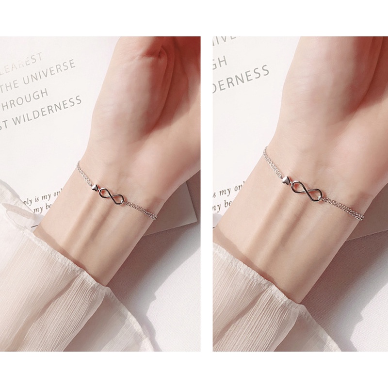 Gelang GL30 Tembaga Lapis S925 Premium Fashion Wanita Gelang Unik Lucu Keren Bagus Banget / Deluna/ BB
