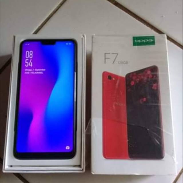 Hp Oppo F7 Pro 6 128 Second Shopee Indonesia