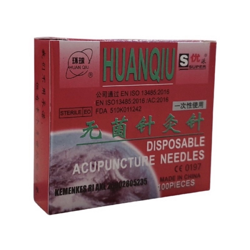 Jarum Akupuntur Huanqiu / Jarum Terapi Akupuntur Huanqiu / Jaum Akupuntur Terapi