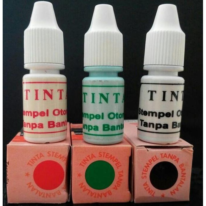 

TINTA STEMPEL OTOMATIS TANPA BANTAL / TINTA MANIS MURAH PALING MURAH