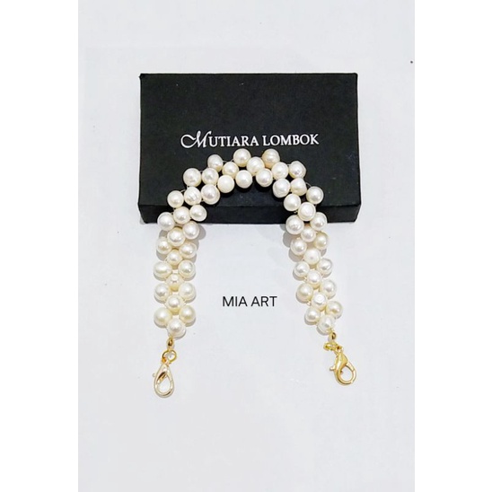 Konektor masker mutiara air tawar