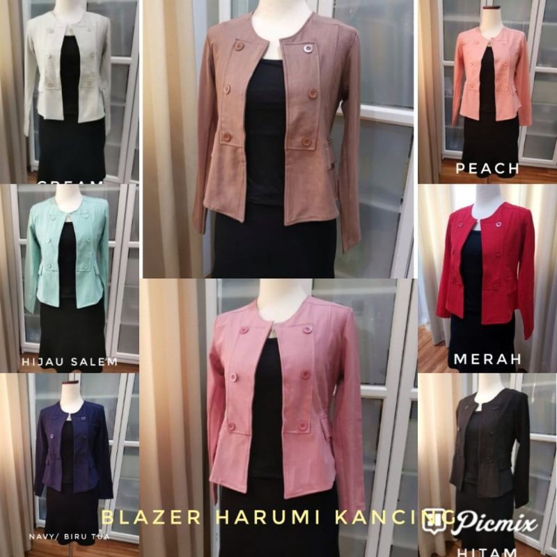 BLAZER HARUMI Kancing 089