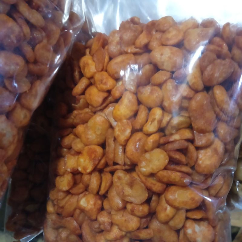 

Kacang koro kupas pedas kemasan 250 gr