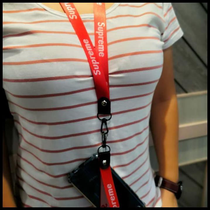 Oriw Tali Name Tag/ Lanyard Id Card/ Kalung Hp/ Phone Strap - Gucci Ya54