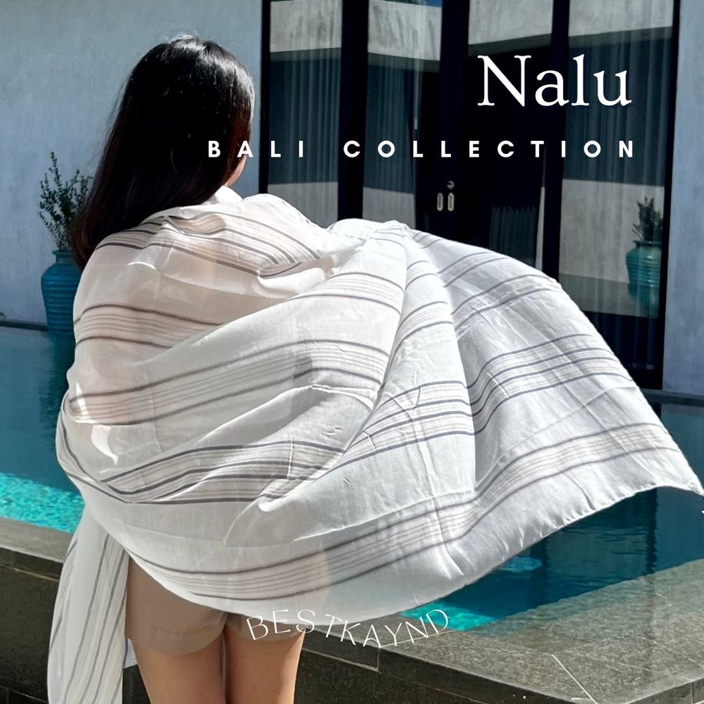 Nalu Shawl - Bali Collection | The Best Kaynd | Batik Selendang Hijab Syal