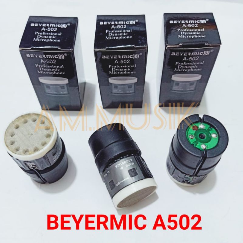 SPUL MIC WIRELESS DAN KABEL BEYERMIC A502