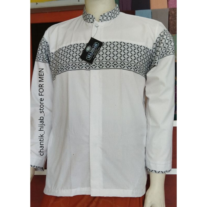 baju koko lengan panjang/baju muslim lengan panjang/baju koko majidah