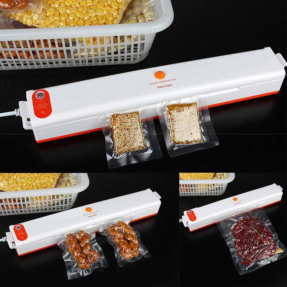 Vacum Sealer Makanan Pompa Vakum Makanan Vacuum Sealer Food Portable Taffware - SX-101