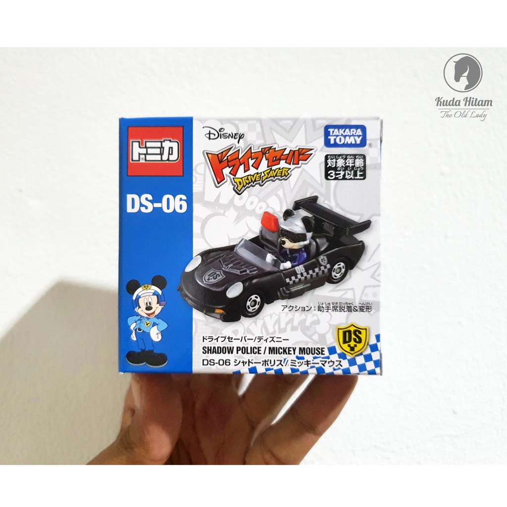 Tomica Disney Drive Saver DS-06 Shadow Police Mickey Mouse