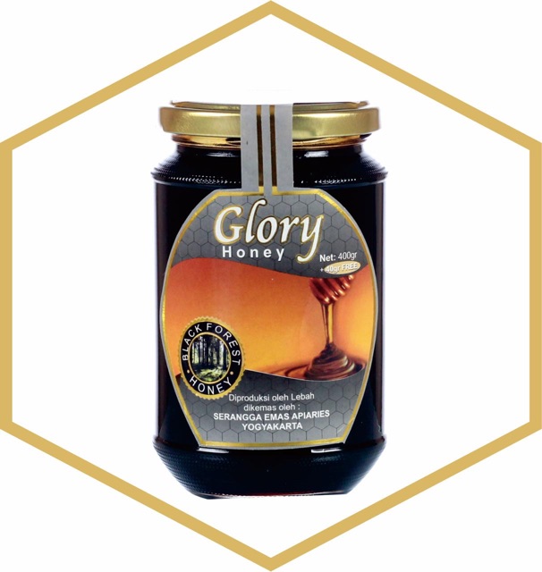 MADU GLORY HONEY ORIGINAL 400 GR / MADU KESEHATAN / MADU ASLI