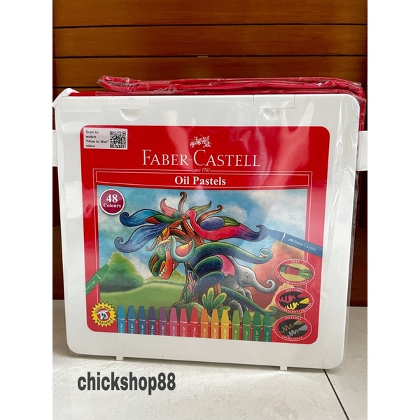 

CRAYON / OIL PASTEL FABER CASTELL 48 warna - ORIGINAL