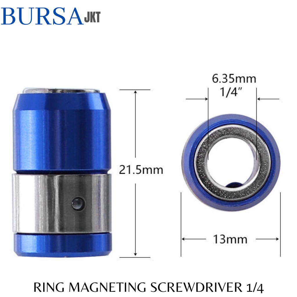 RING MAGNET MAGNETIZER 6.35 PEMBUAT MAGNET OBENG