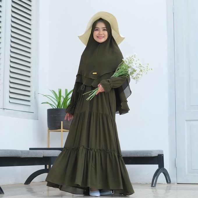 Gamis Ceruti Babydoll Premium/ Gamis Ceruti Motif/ Gamis Ceruti Jumbo