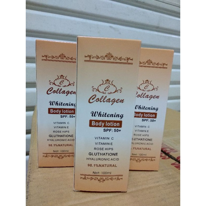 COLAGEN WHITENING BODY LOTION 100ML / LOTION COLAGEN HANIKU TUBE