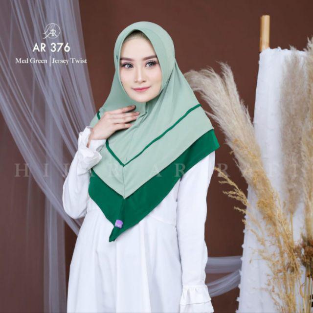 Hijab Ar Rafi AR 376 hijab instan new ar rival  original | INAYAHHIJAB-Medgreen