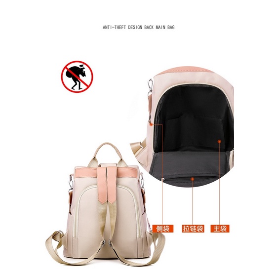 9115 TAS WANITA IMPORT RANSEL [1KG 3PC] PERFECT CORNER-6