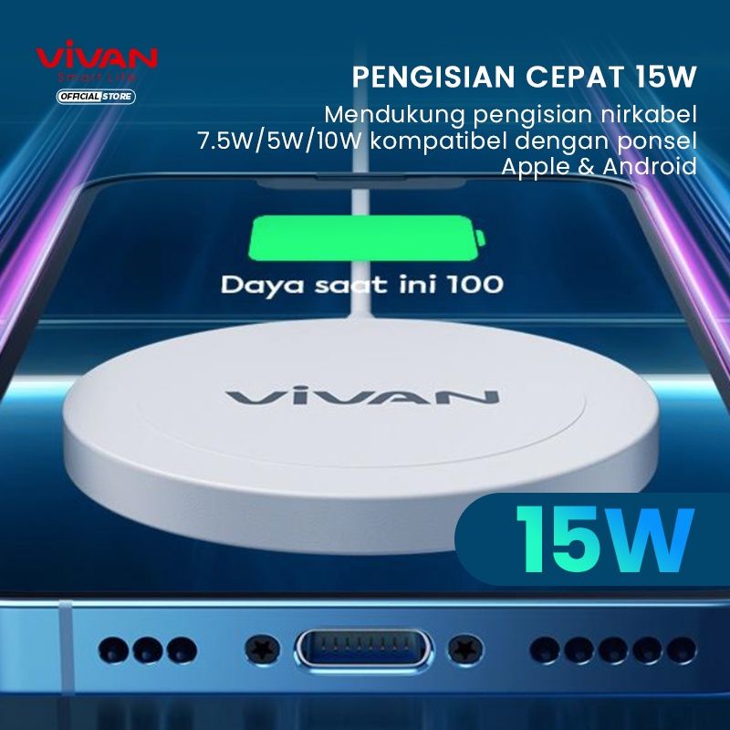 Vivan VWC03 Wireless Quick Charger 15W