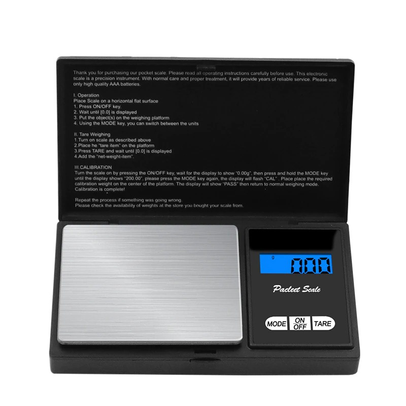 Timbangan Emas 500gram Pocket Scale 500gr 0.01