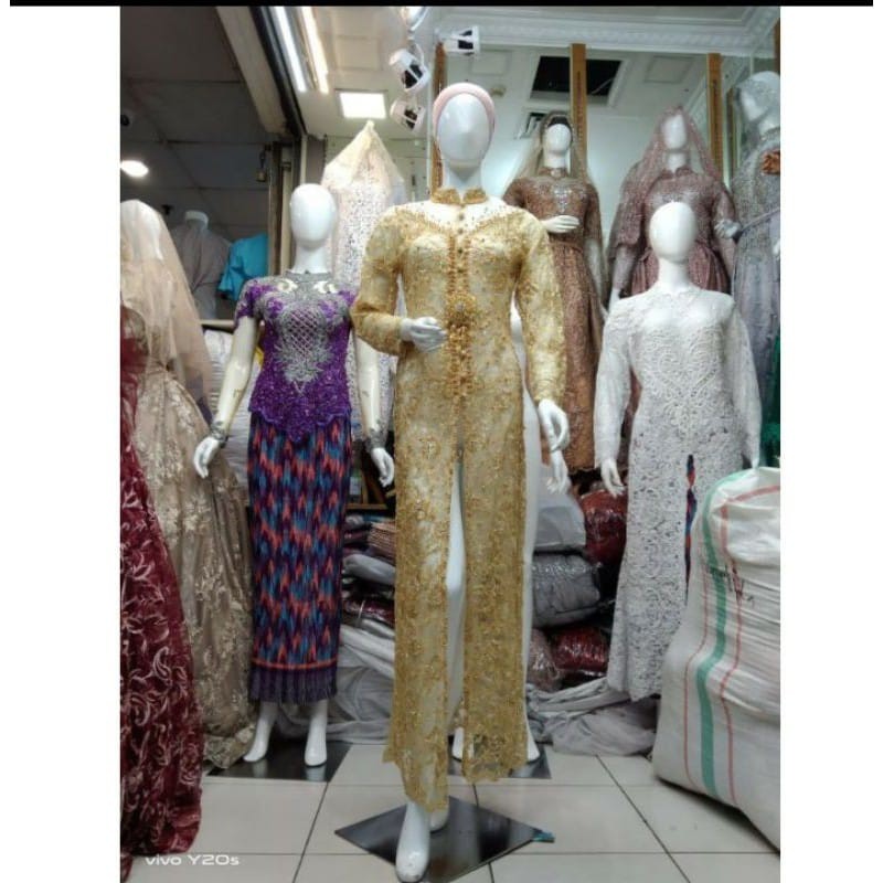 NEW KEBAYA PRANCISAN MODERN//COUPLE KEBAYA MODEL TERBARU//KEBAYA AKAD MEWAH/KEBAYA MODREN/PENGANTIN