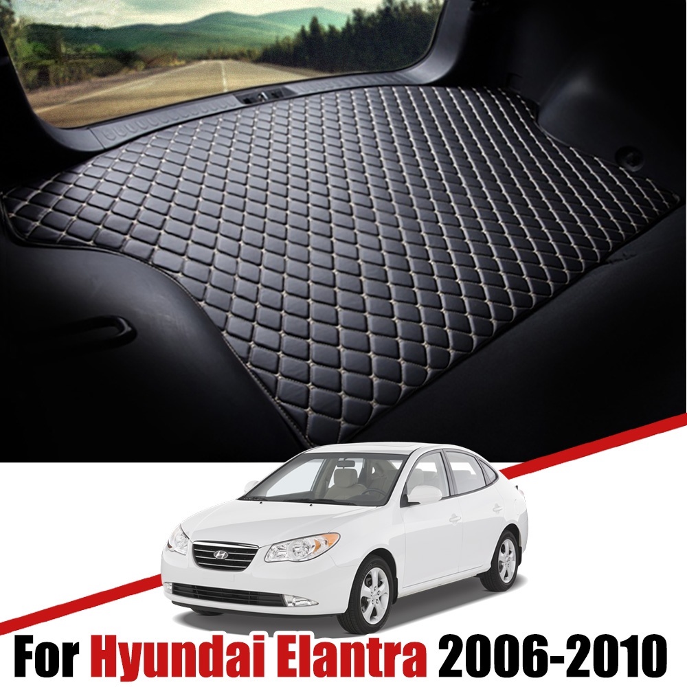 Matras Bagasi Mobil Bahan Kulit Untuk Hyundai Elantra HD 2006 2007 2008 2009 2010