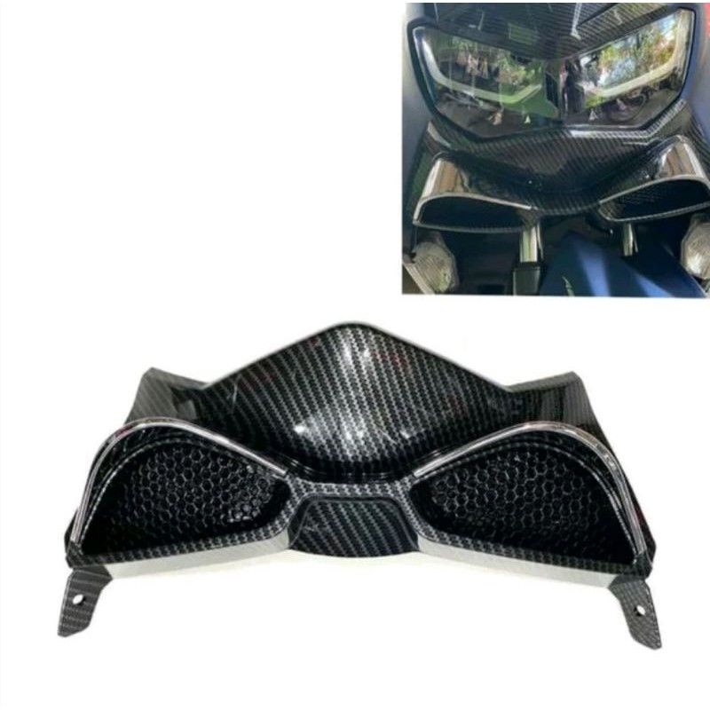 Winglet Karbon/Carbon Lampu Depan  Nmax New 2020 Nemo Original