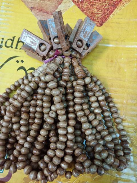 Tasbih kayu 33 isi 20pcs