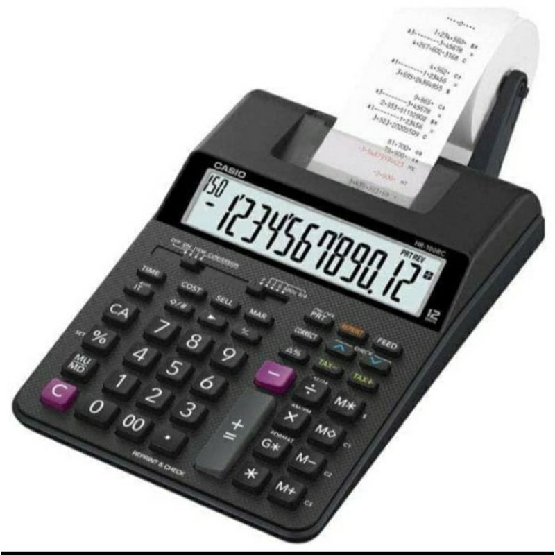 

CASIO CALCULATOR HR-100RC