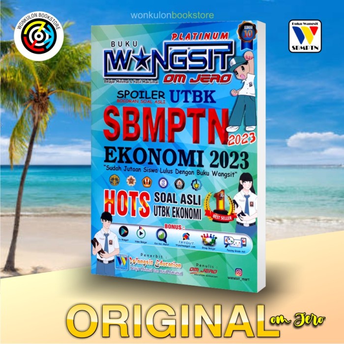 

✨COD✨ Buku Wangsit OM JERO 2023 / UTBK SBMPTN 2023 / EKONOMI Platinum