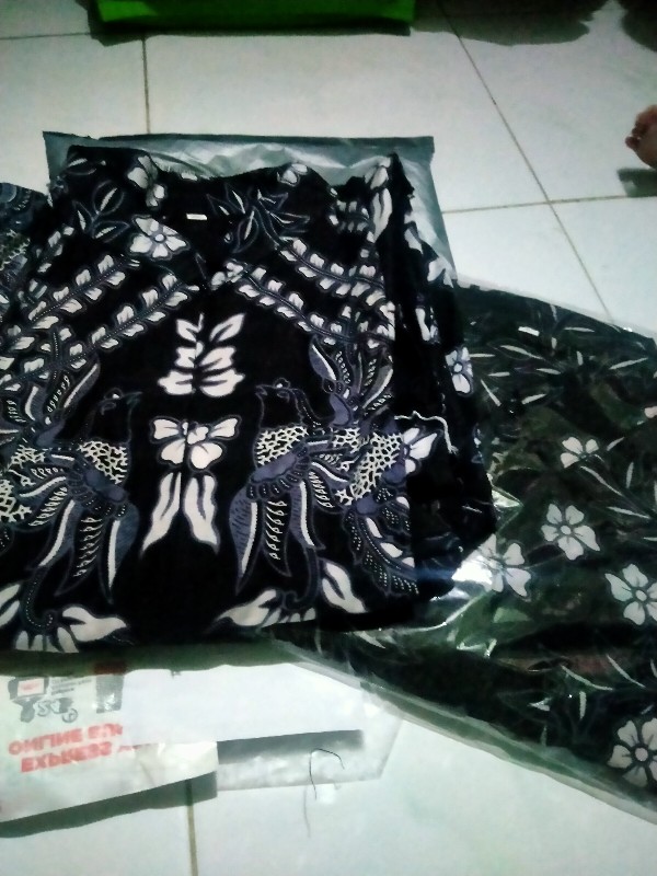 Batik Couple Keluarga Maura Couple Sania Ruffle Ori Ndoro Jowi Dnt Cendrawasih