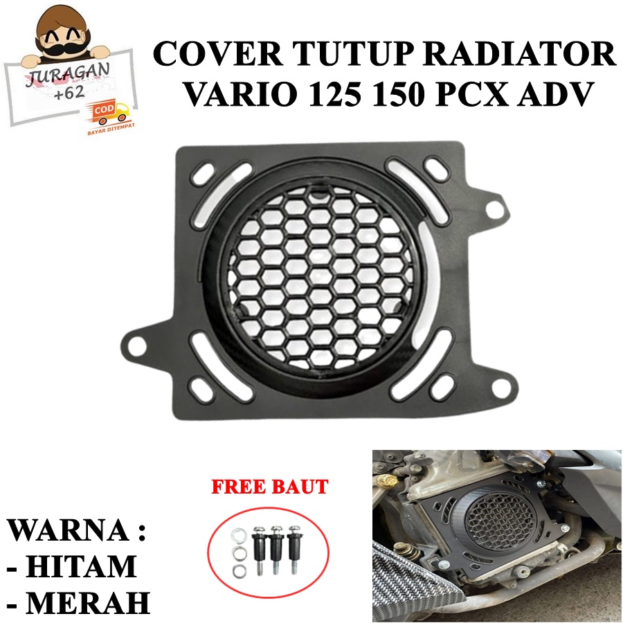 COVER TUTUP RADIATOR NMAX LEXI AEROX VARIO 125 150 PCX ADV