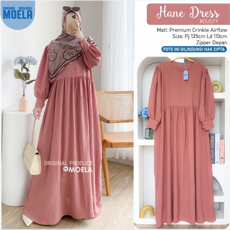 [NEW][GRATIS ONGKIR][BIGSALE] BAJU HANE DRESS BY MOELA BERLABEL || BAJU FIMEL DRESS BY MOELA BERLABE