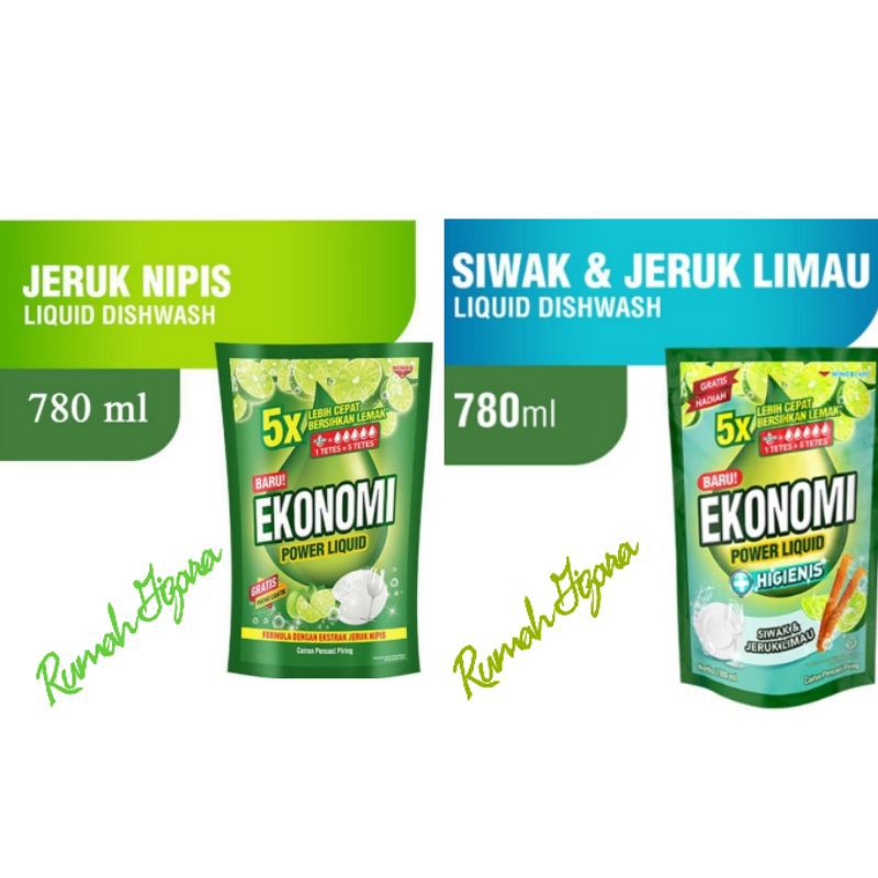 SABUN EKONOMI POWER LIQUID 780 ML SABUN CAIR CUCI PIRING | Shopee Indonesia