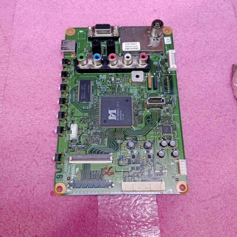 MESIN TV TOSHIBA 24PB1E - MOBO MB MAINBOARD TV LED TOSHIBA 24PB2E