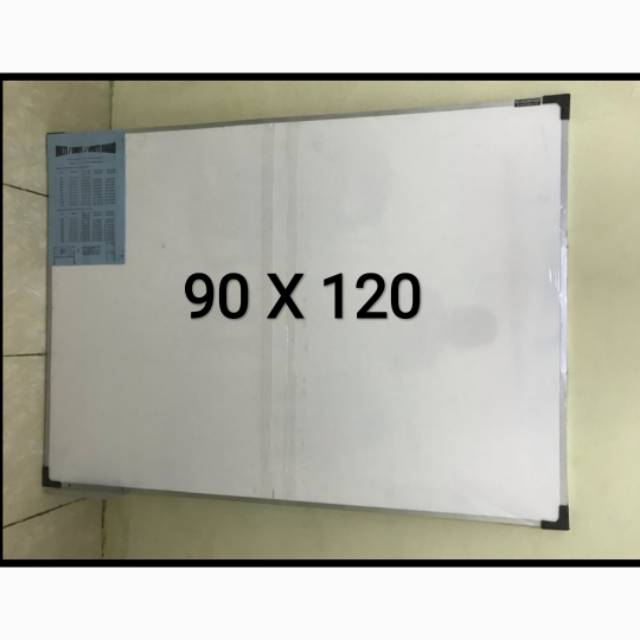 

Papan tulis White board Gantung 90 x 120 cm