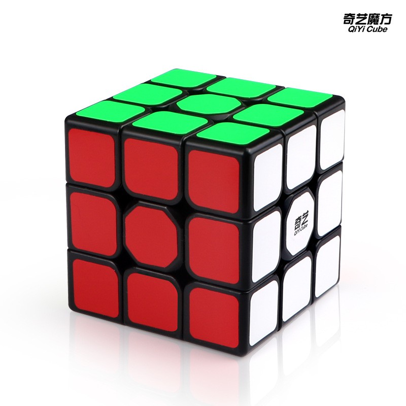 Puzzle  3x3 Qiyi Sail W Black Base - Puzzle  3x3 Qiyi Murah