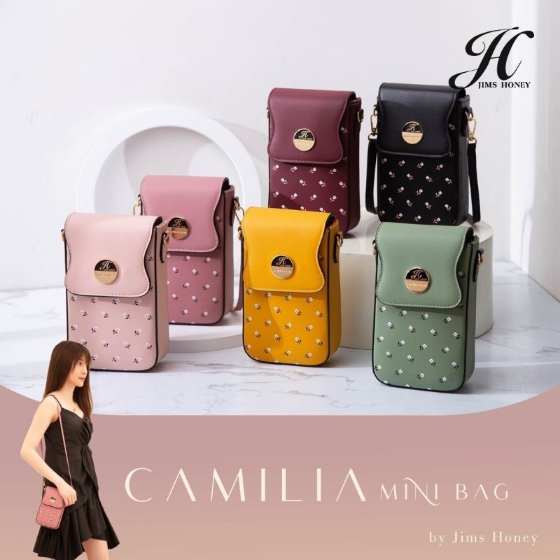 JH CAMILIA BAG - Tas Mini Selempang - Tas Selempang wanita import brand Jim's Honey