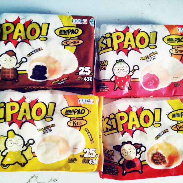 

Kipao ,bakpao isi varian rasa .isi 25