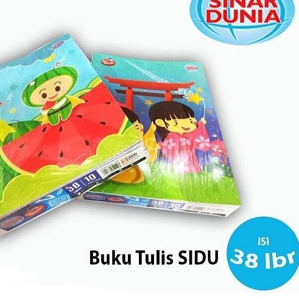 

⭐starseller⭐ Buku Tulis Sidu 38 Lembar 10 PCS !.