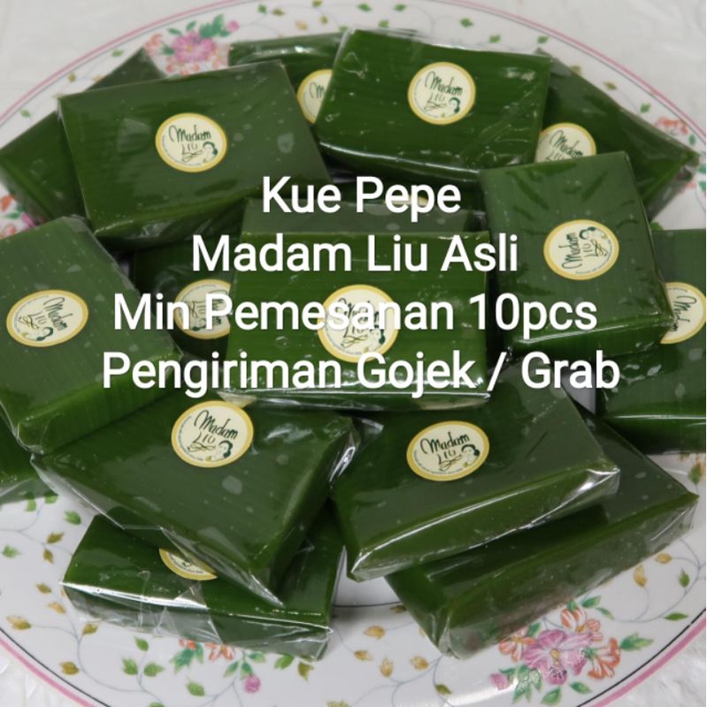 

Kue Pepe Madam Liu Asli Min 10 pcs