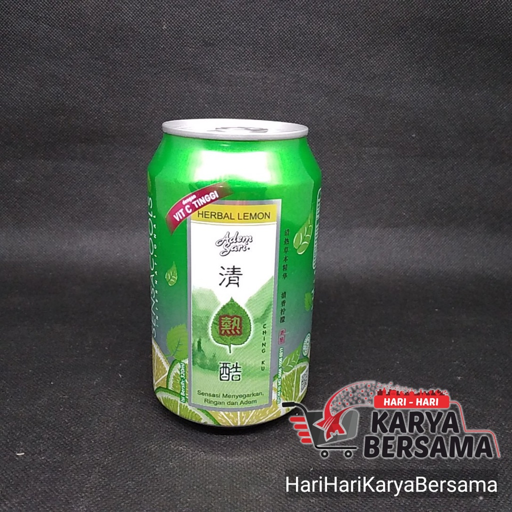 

ADEM SARI CHING KU HERBAL LEMON 320ML
