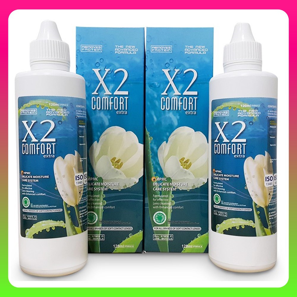 Paket Softlens Jamilla by X2 Normal Dia 14,5mm + Air Softlens X2 120ml + Pinset Paket Softlens Lengkap Murah