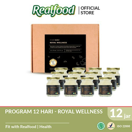 

Realfood minuman sarang walet Wellness untuk imunitas