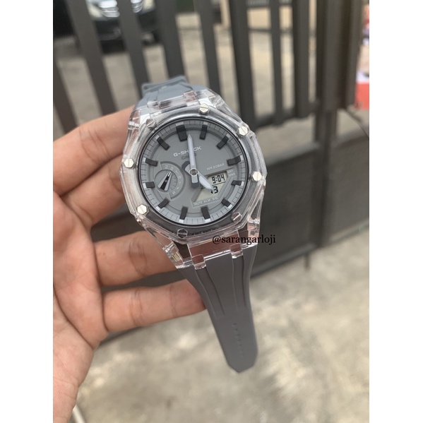 Jam Tangan G-Shock GA-2100 Custom Transparan